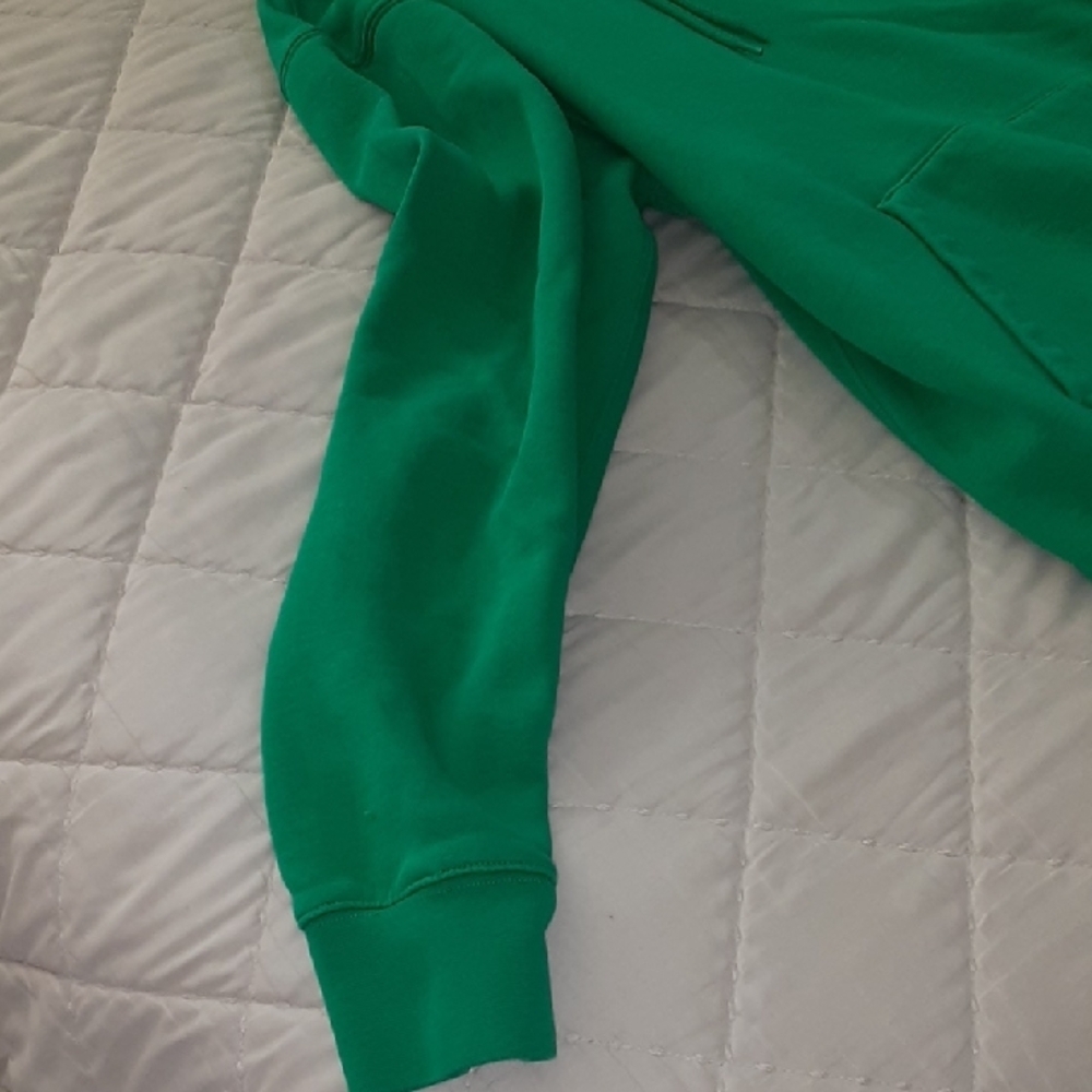 Nike Club Men's Fleece Pullover Green Hoodie - Picture 12 of 16